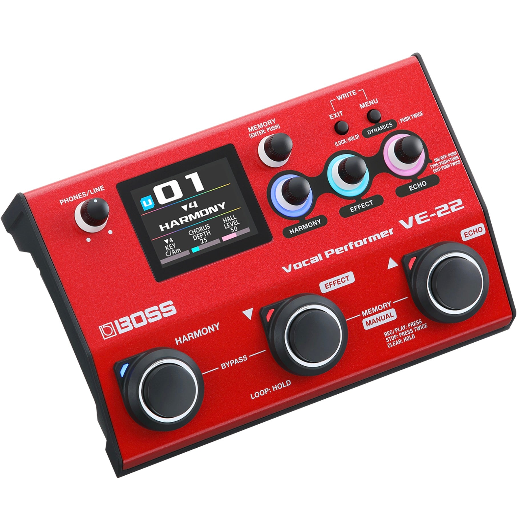 Boss VE-22 Vocal Performer – Quimper Sound Records and Guitars