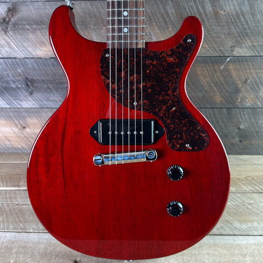 Gibson Les Paul Junior Doublecut W/Tortoise Pickguard - Vintage Cherry 217850255