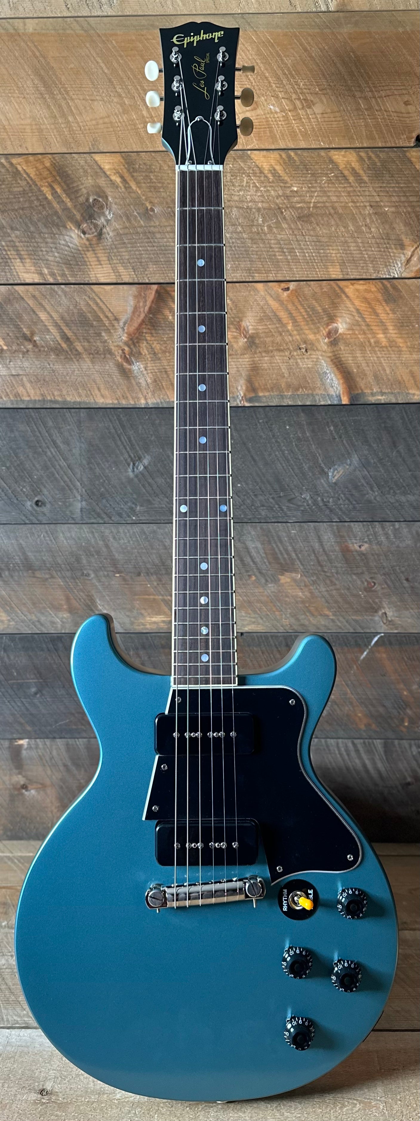 Epiphone Inspired By Gibson Custom 1960 Les Paul Special DC - RARE!* Pelham Blue 24121524056