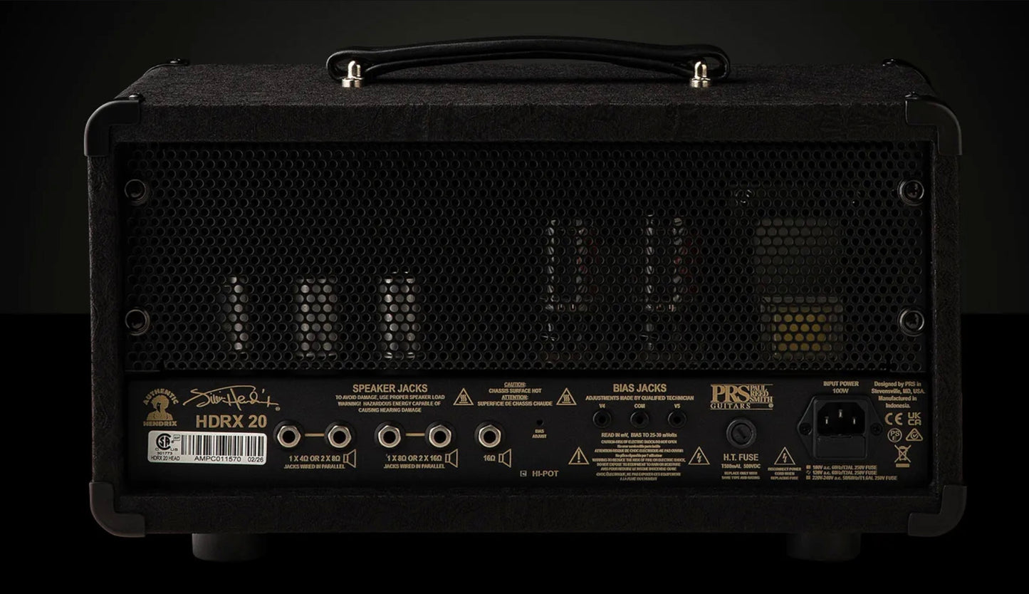 PRS HDRX 20 20W Guitar Amp Head Limited Edition - Black Paisley