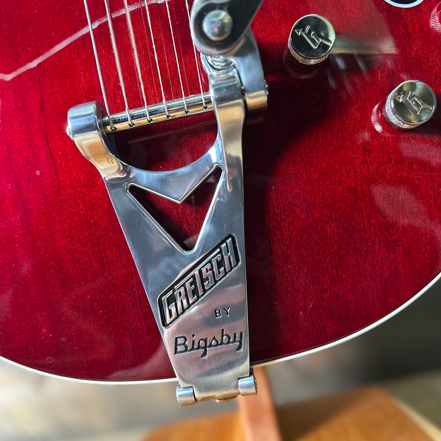 Used Gretsch G6119T-ET Players Edition Electrotone Hollow Body - Tennessee Rose