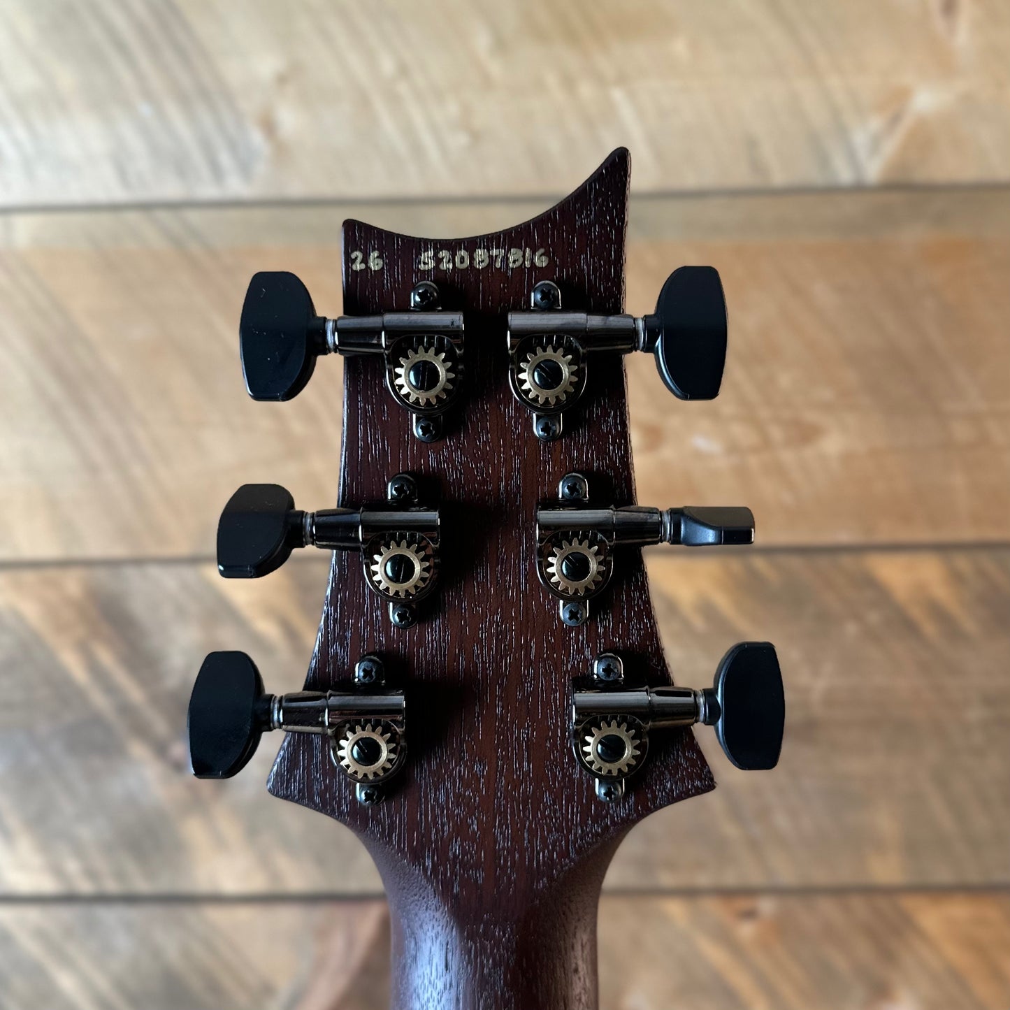 PRS Limited Edition Wood Library Select S2 Custom 24-08 Poplar Burl Top - Black Gold Burst  S2087816