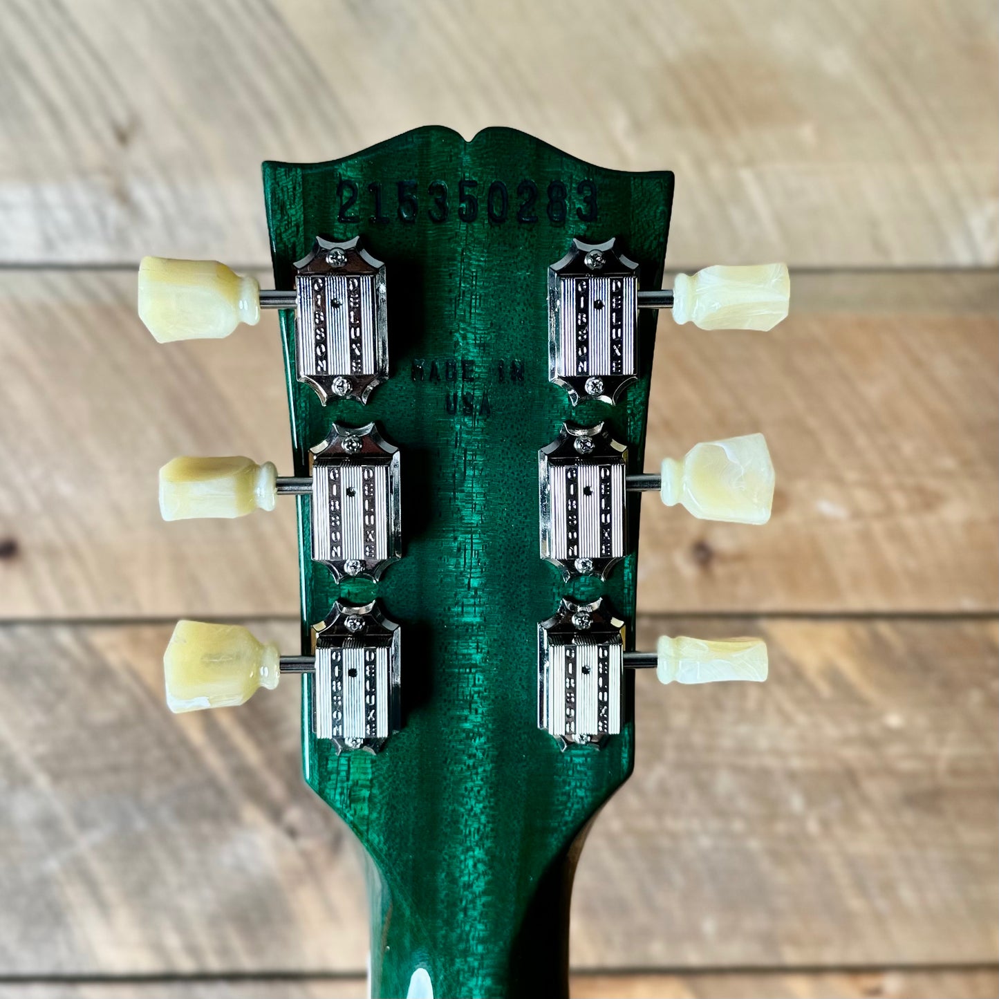 Gibson SG Standard '61 Beautiful Mahogany Body - Transluscent Teal 215350283