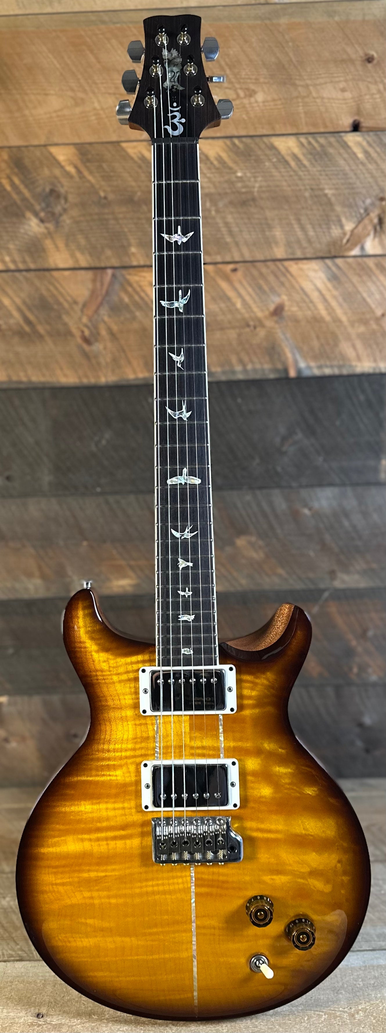 *PRS Roadshow Guitar* PRS Santana Retro Custom Color - McCarty Tobacco Burst W/Natural Back 421080