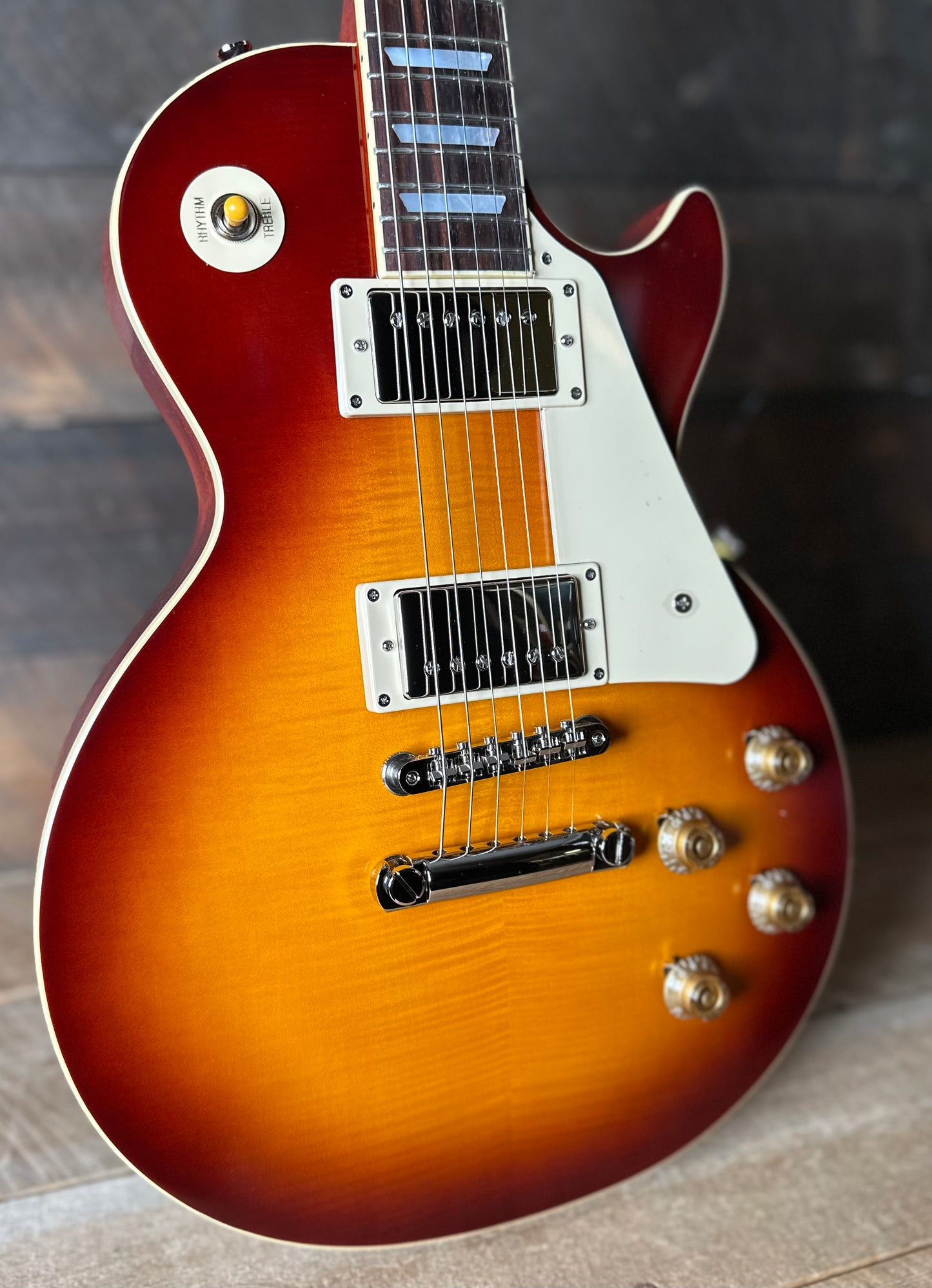 Epiphone Inspired By Gibson 1959 Les Paul Standard - Deep Cherry Sunburst  24121523050