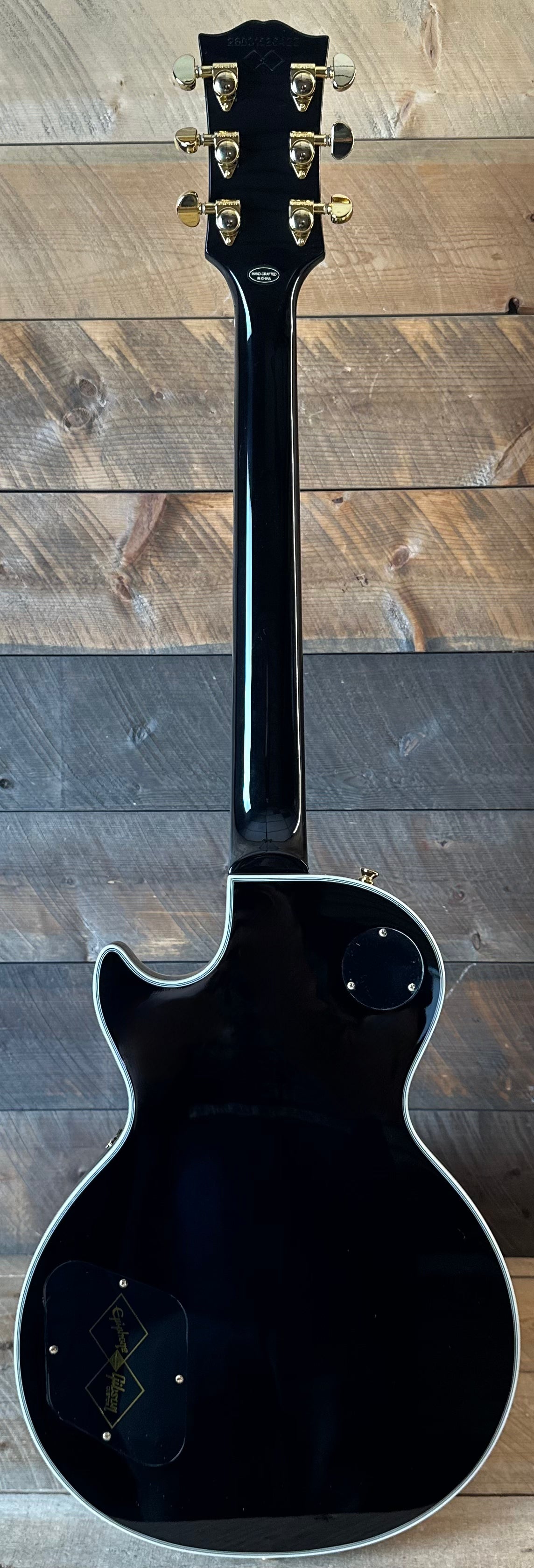 Epiphone Inspired By Gibson Custom Les Paul Custom - Ebony 26031526422