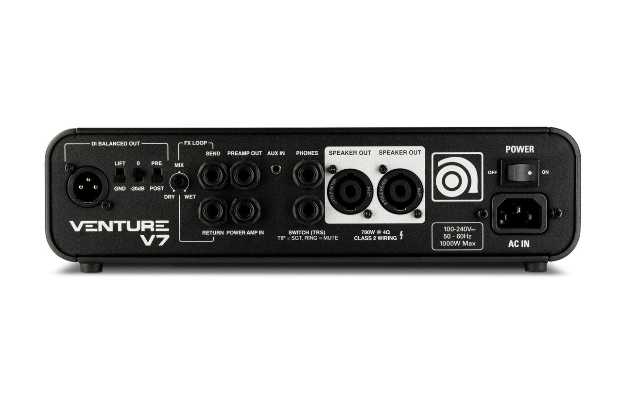 Ampeg Venture V7 ベースアンプ ヘッド Ampeg Venture V7 Bass Amp Head – Quimper Sound Records and Guitars