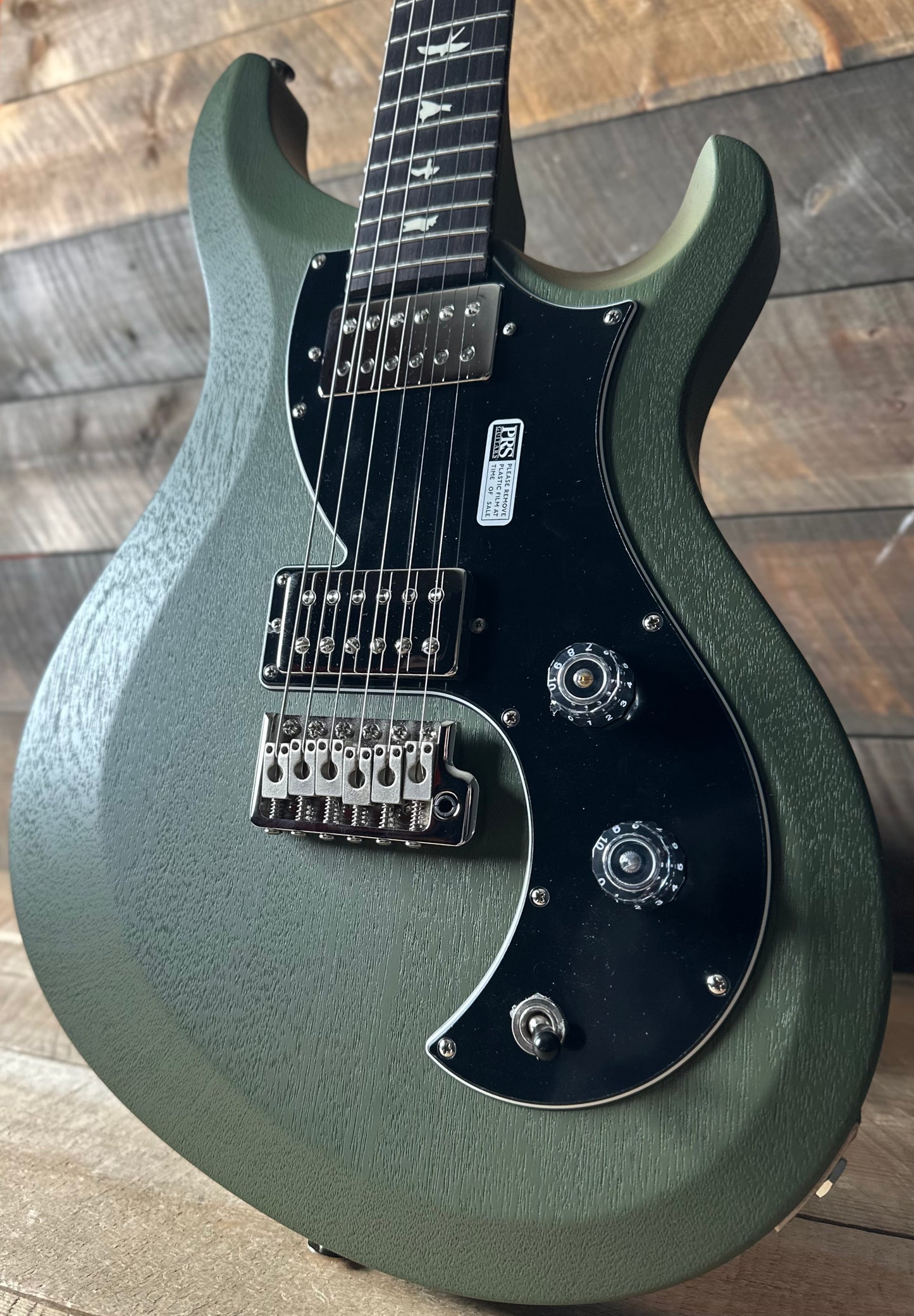 PRS S2 Vela HHT - Matcha Green Satin S2086437 7.10 LBS!