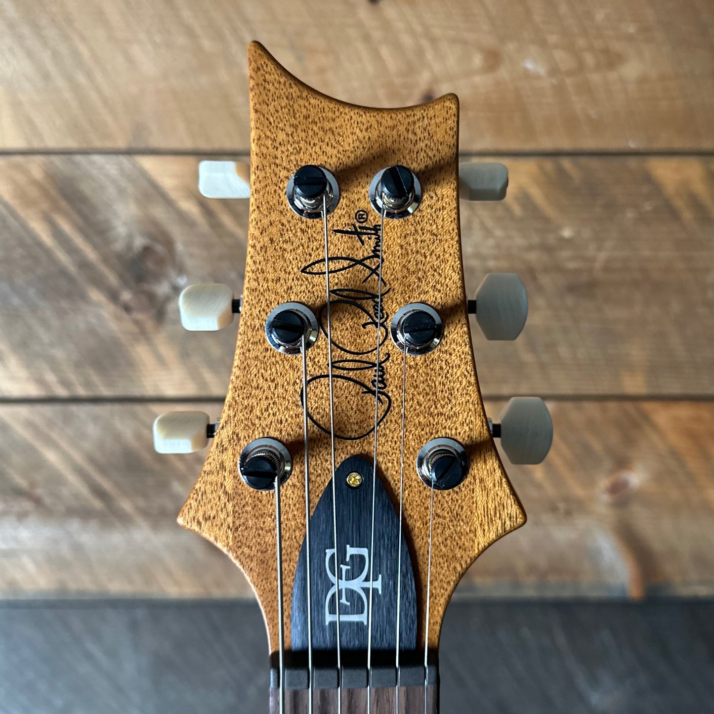 PRS DGT David Grissom Signature Wood Library Flame Maple 10 Top, Brazilian Rosewood FB - Bonnie Pink 410962