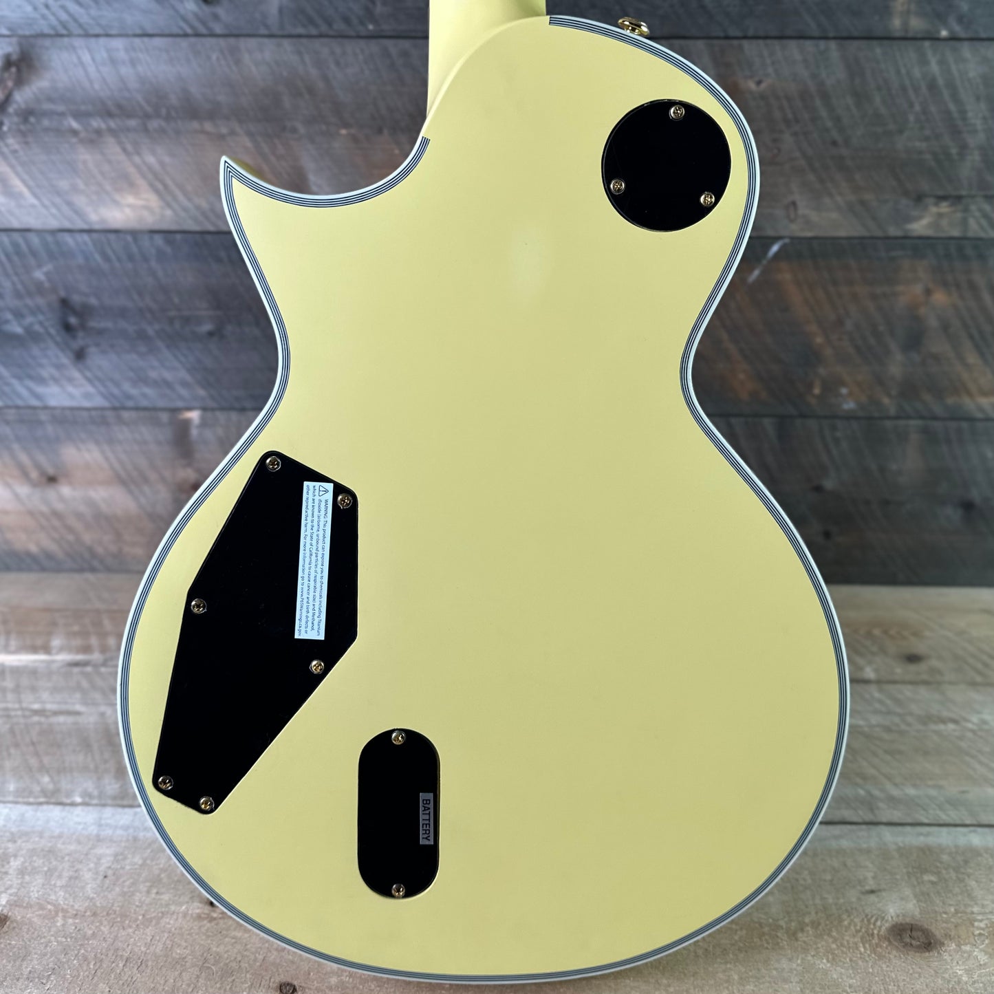 Used ESP LTD. EC-1000T CTM - Vintage Gold W/Hardshell Case
