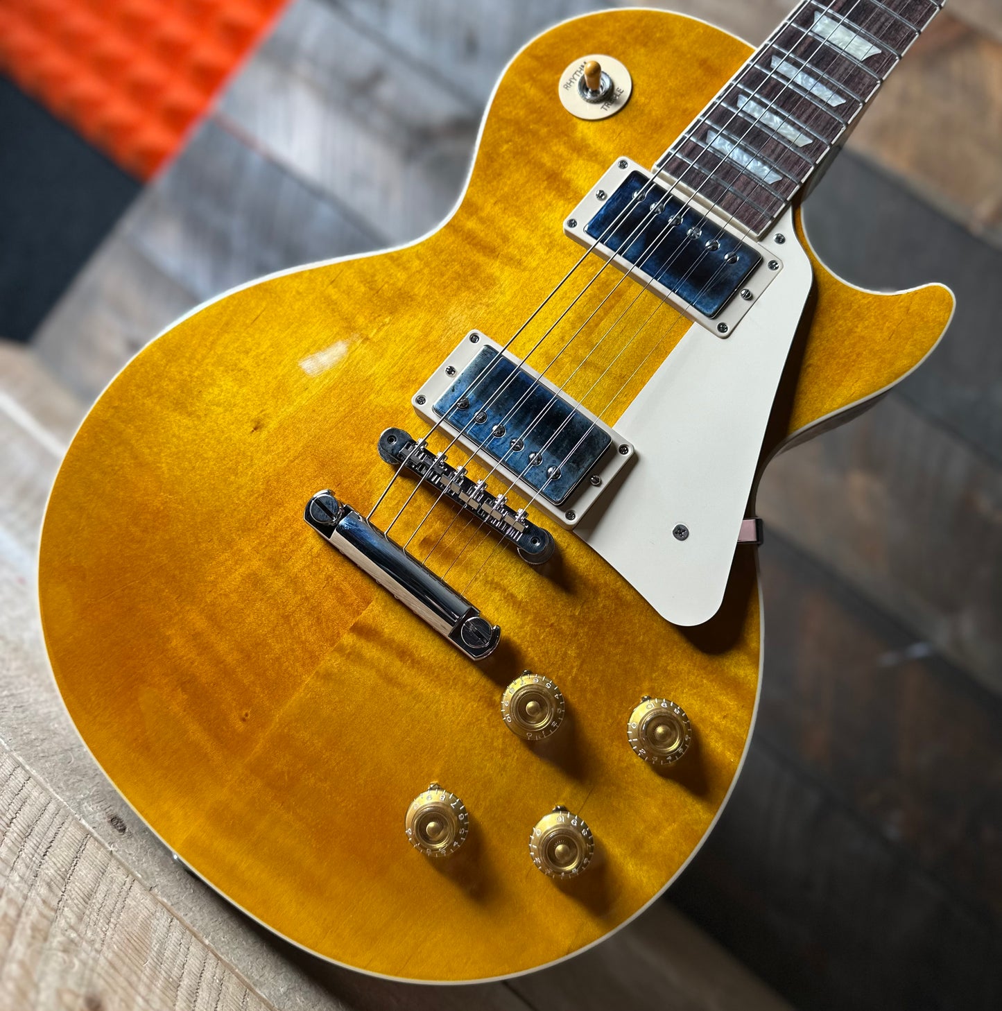 Gibson Les Paul Standard 50's Plain Top - Honey Amber 230750097