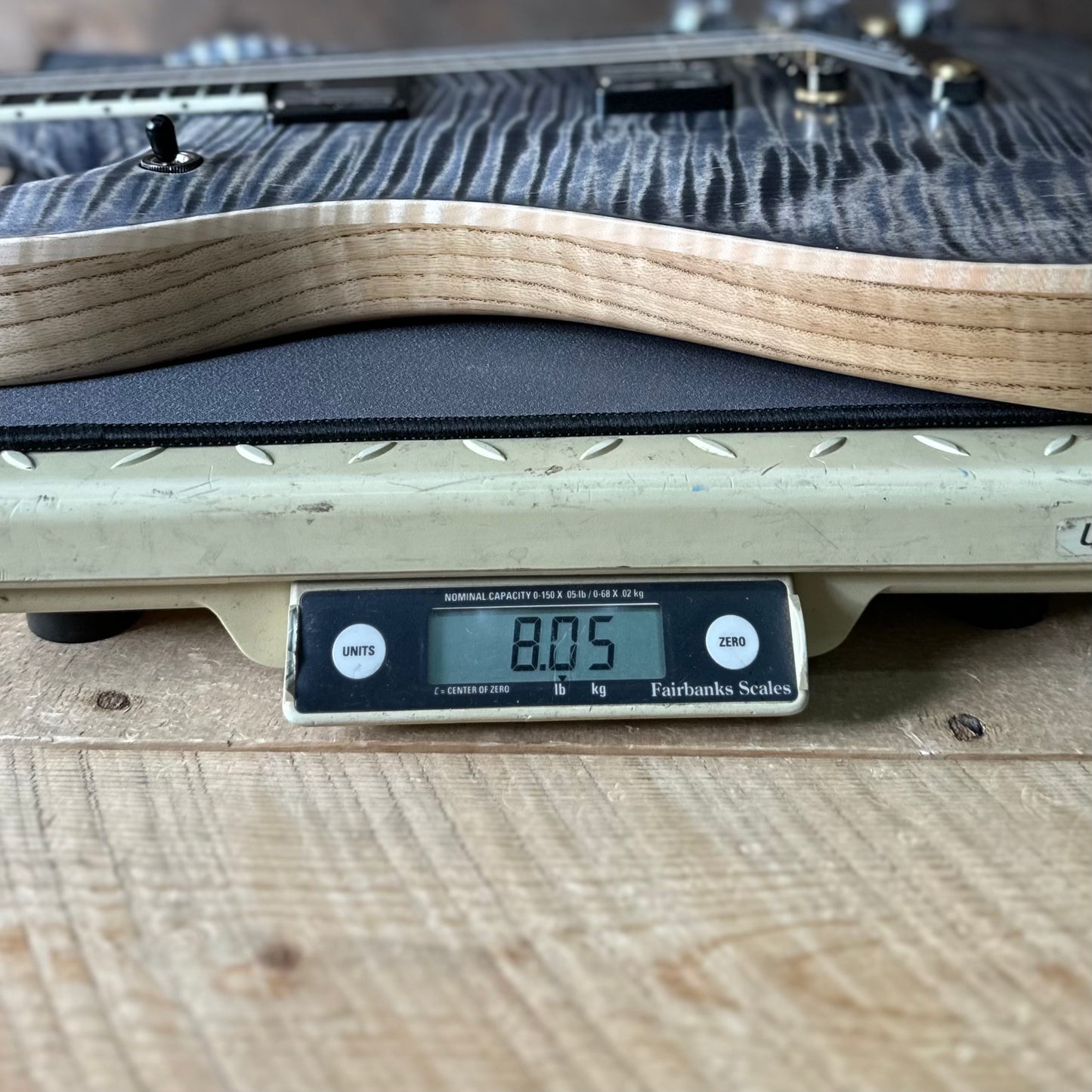 PRS Wood Library McCarty 594 Flamed Maple 10 Top, Swamp Ash Back, Stained Flamed Maple Neck, Bound Ebony FB - Satin Charcoal 418878