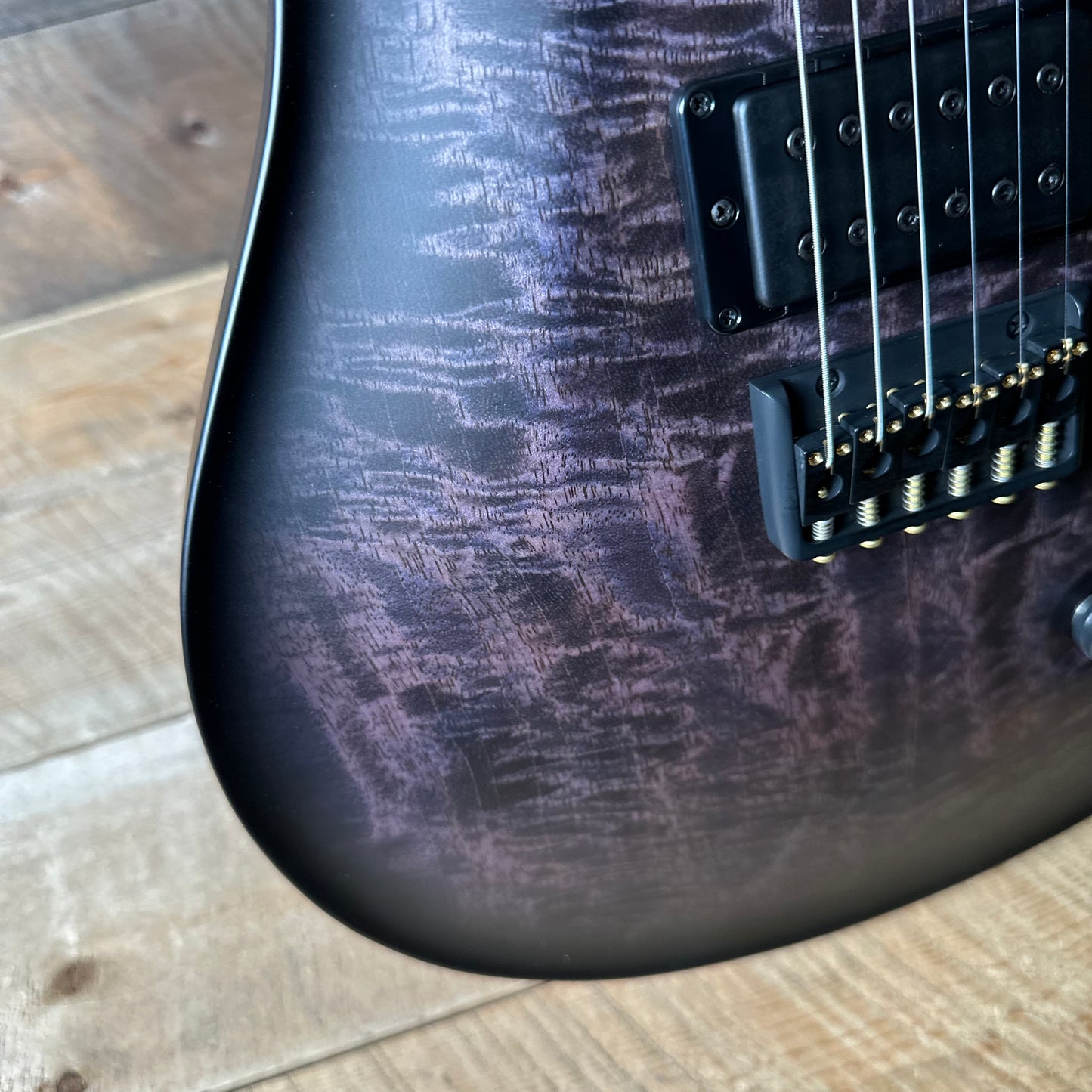 PRS Mark Holcomb Signature Core Model Purple Mist Wraparound Burst 413033