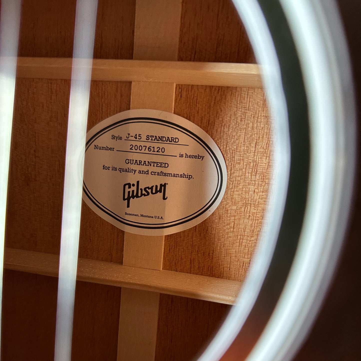 Gibson J-45 Standard - Vintage Sunburst 20076120