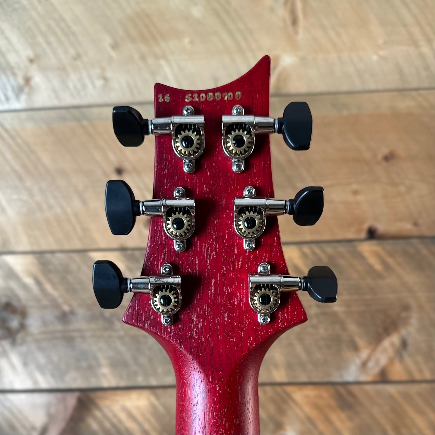 PRS S2 Vela Semi-Hollow HHT Quimper Edition – Vintage Cherry Satin Nitro USA Electric Guitar S2088908