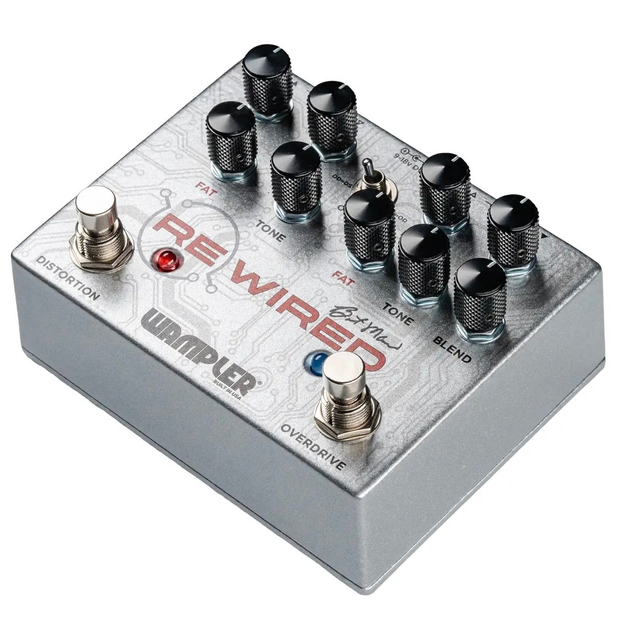 Wampler Brent Mason: ReWired Dual Distortion/Overdrive Pedal