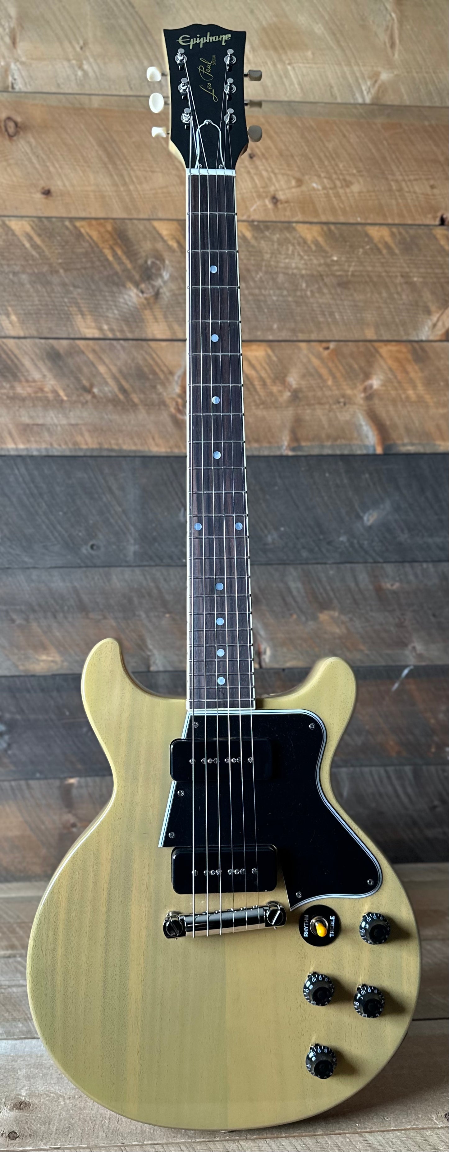 Epiphone Inspired By Gibson Custom 1960 Les Paul Special DC - TV Yellow 25111526563