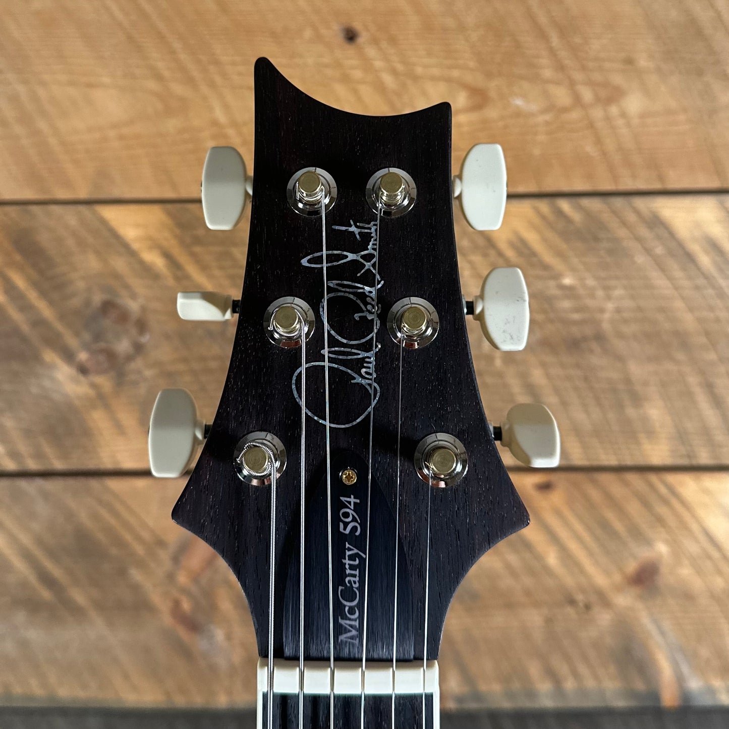 PRS Wood Library McCarty Korina 594 Semi-Hollow Small Batch Limited - Vintage Natural 433111