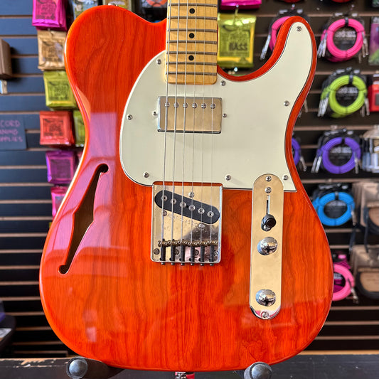 Used  G&L Tribute Series ASAT Classic Bluesboy Semi-Hollow - Transparent Orange