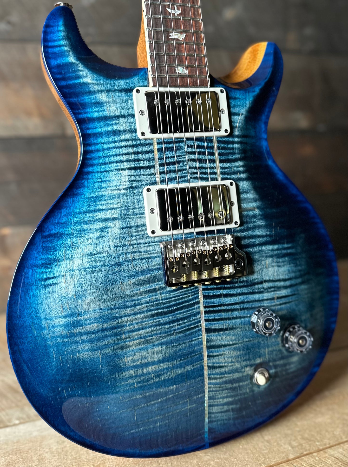 PRS Santana Retro Custom Color - Faded Blueburst 411491