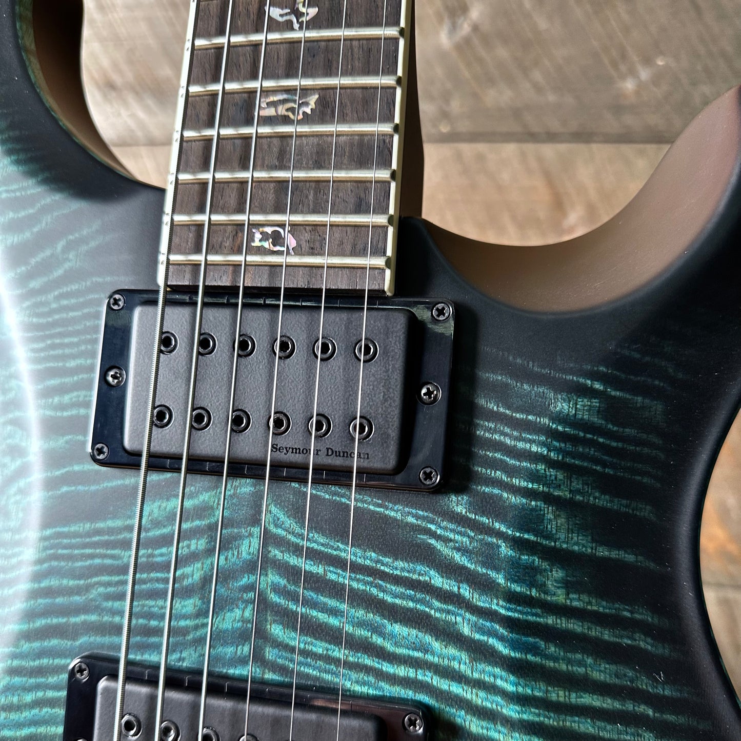 PRS Mark Holcomb Signature Guitar - Cobalt Smokeburst 418123