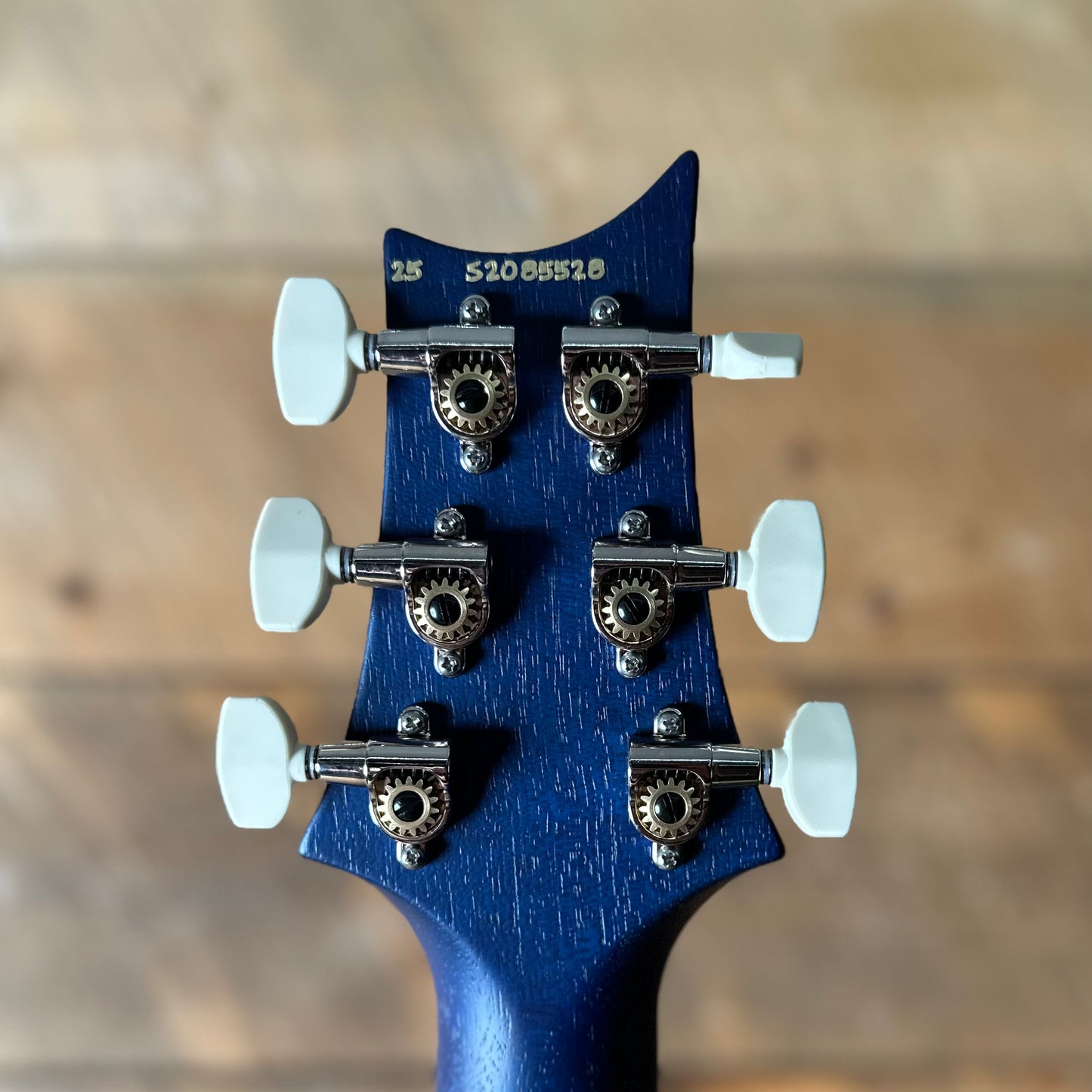 PRS S2 Wood Library Custom 24-08 QS Exclusive Satin Run! - Lake Blue S2085528