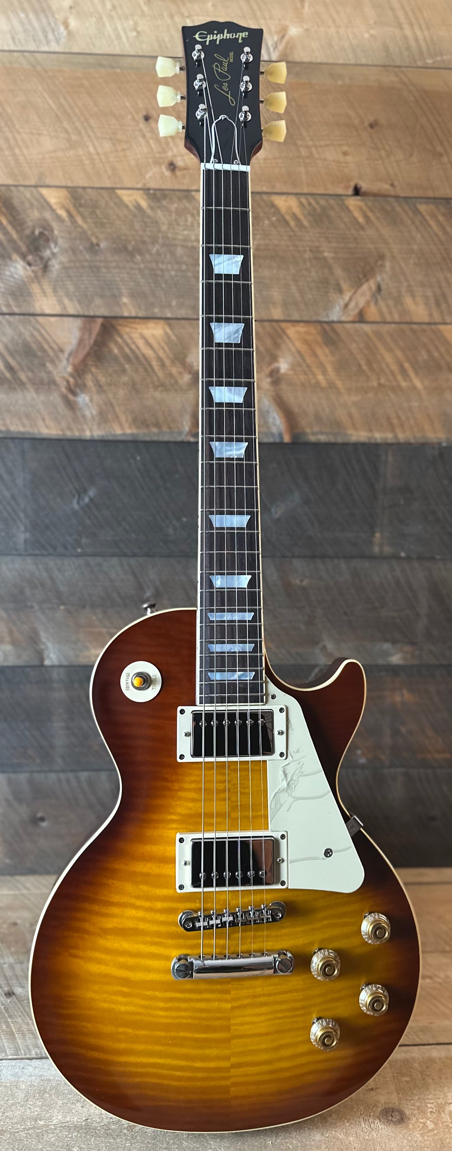 Epiphone Inspired By Gibson Custom Shop 1959 Les Paul Standard - Golden Poppy Burst 26051524504