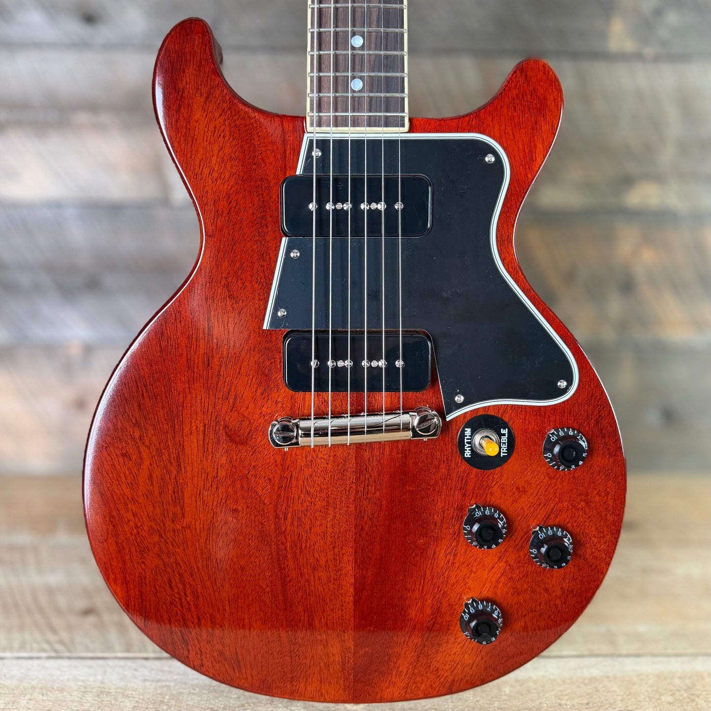 Epiphone Inspired By Gibson Custom 1960 Les Paul Special DC - Cherry Red 26011520951