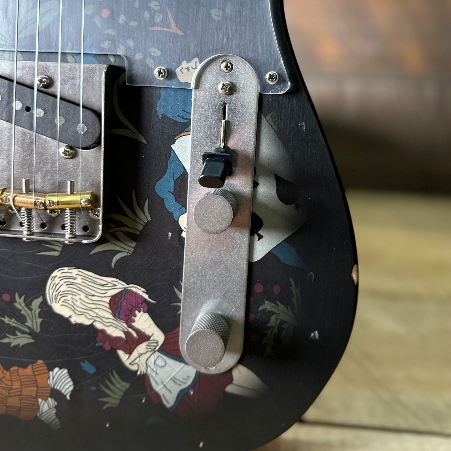 Nash T-63 Alder Body Light Aged - Rare Alice In Wonderland Finish!! NG-6146