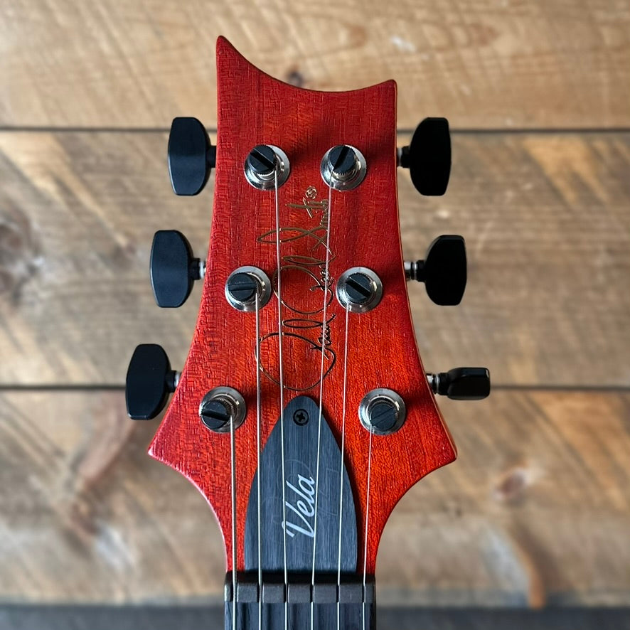 PRS S2 Vela Semi-Hollow HHT Quimper Edition – McCarty Sunburst Satin Nitro USA Electric Guitar S2089033