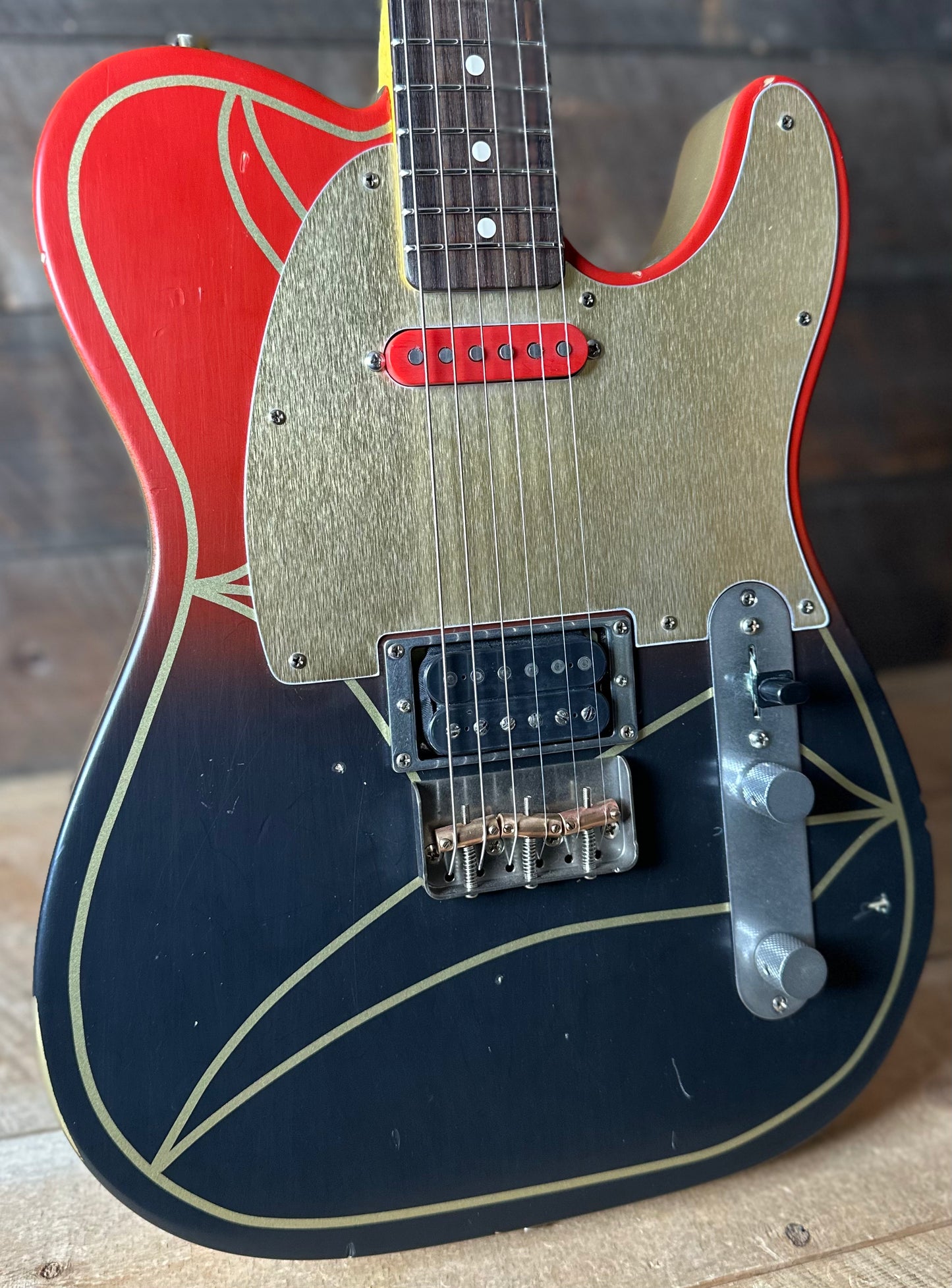 Nash T-63 Alder Body Light Aged - Rare Art Series Deco Finish #4 NG-6308