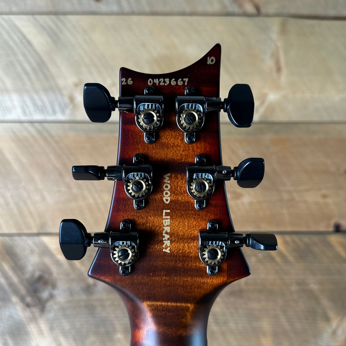 PRS Wood Library Custom 24 Fatback Semi-Hollow! - Satin Copperhead Cherryburst 423667