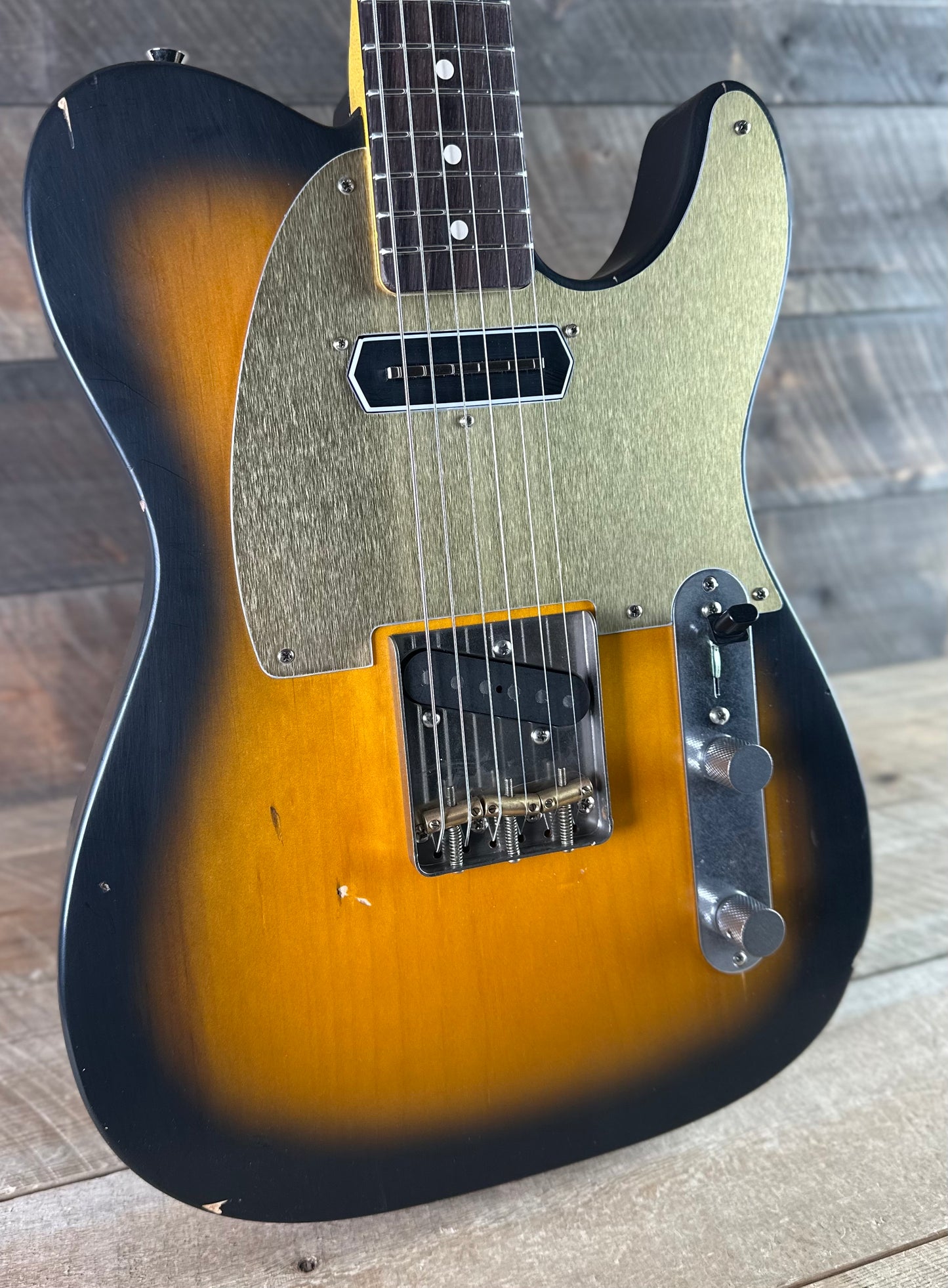 Nashguitars T-63 Charlie Christian Neck Pickup Light Aged - 2 Tone Burst