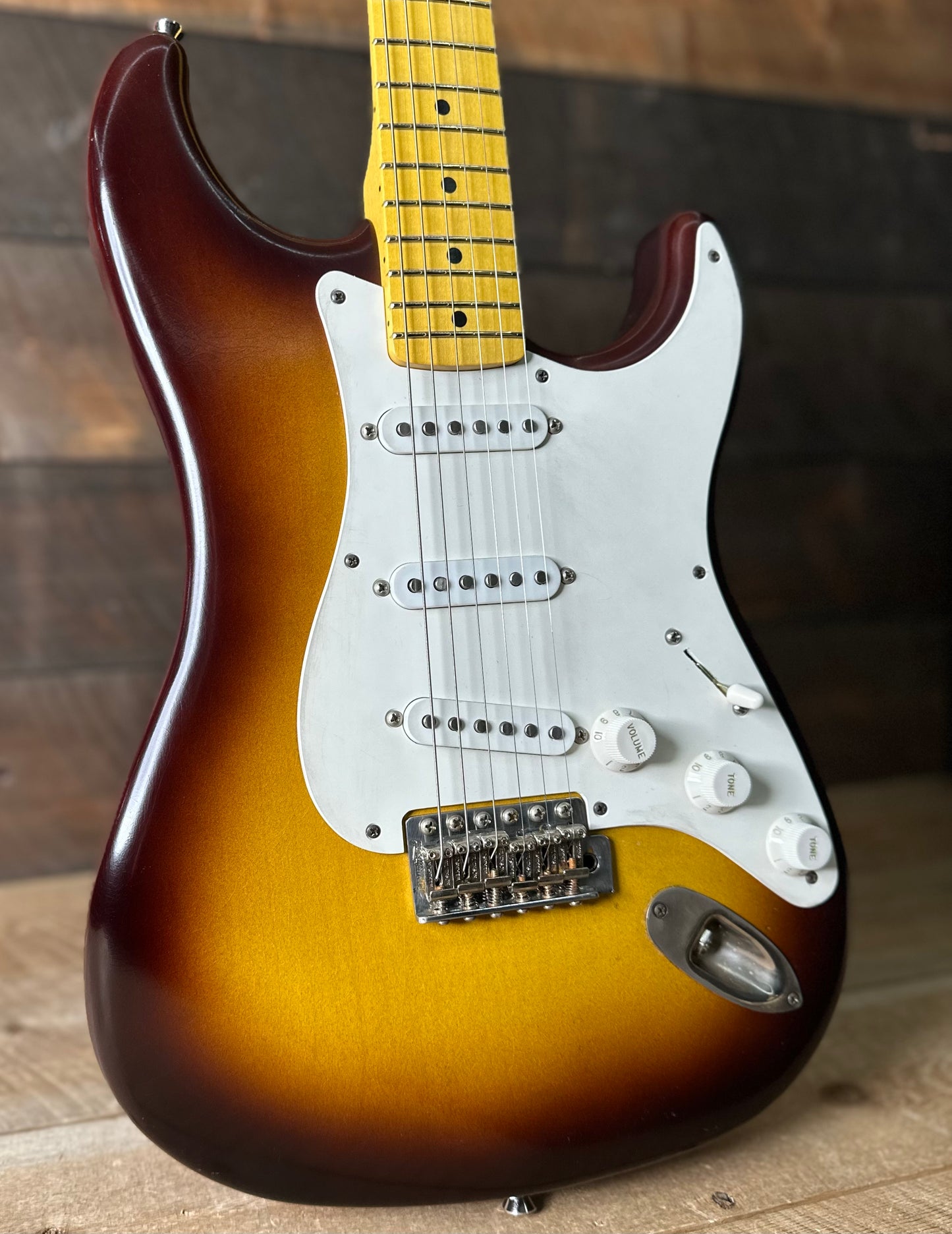 LsL Instruments Chris Fleming 50’s Saticoy SSS - 2 Tone Sunburst 8379 "Lark"