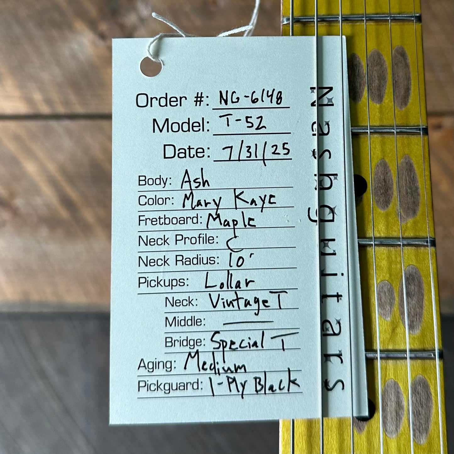 Nash T-52 Ash Body Medium Aged - Mary Kay NG-6148