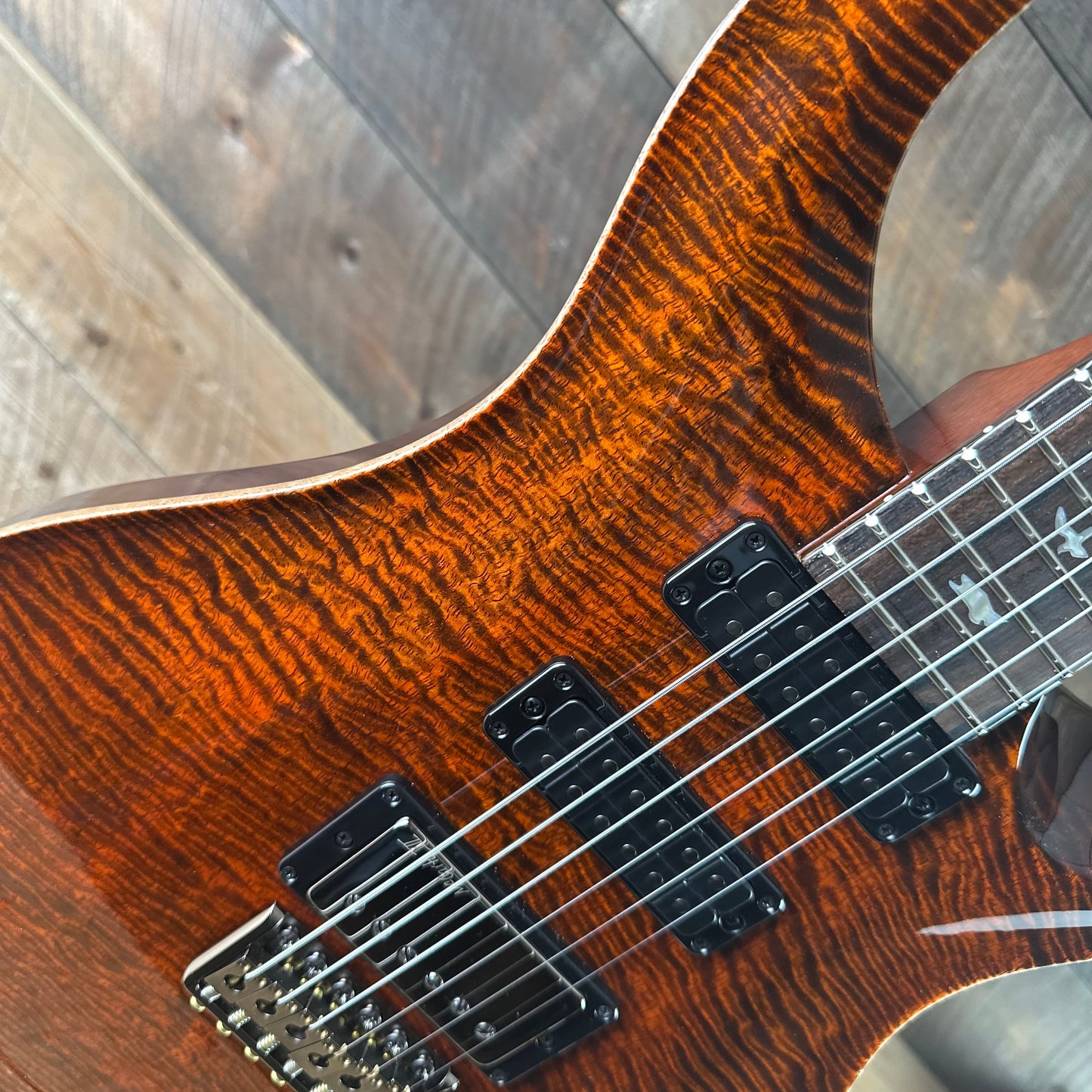 PRS Studio Mango Top Limited Edition Only 200! - Orange Tiger 423377