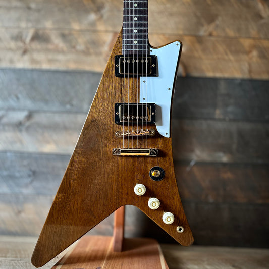 Gibson Custom Shop 1957 Mahogany Moderne Reissue - Antique Natural VOS