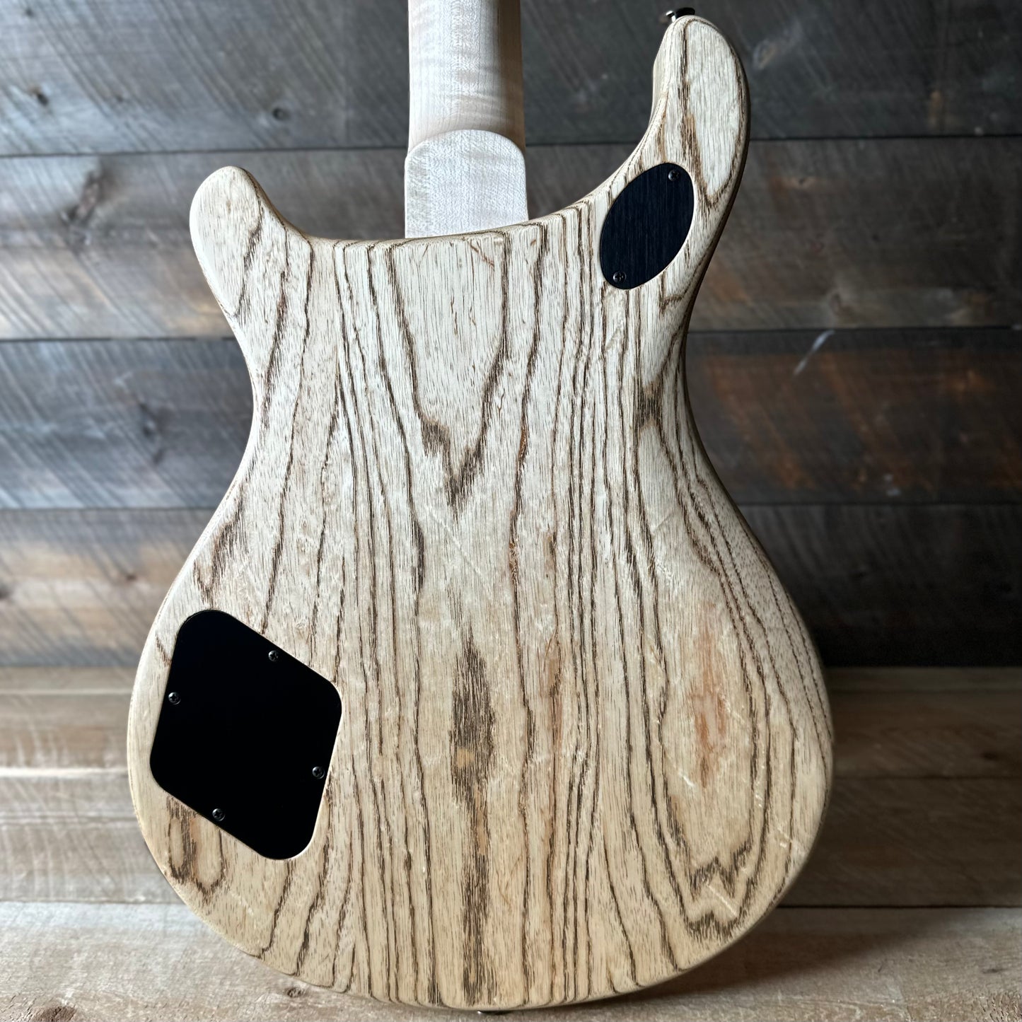 PRS Wood Library McCarty 594 Flamed Maple 10 Top, Swamp Ash Back, Flamed Maple Neck, Bound Ebony FB - Satin Blue Fade 418876