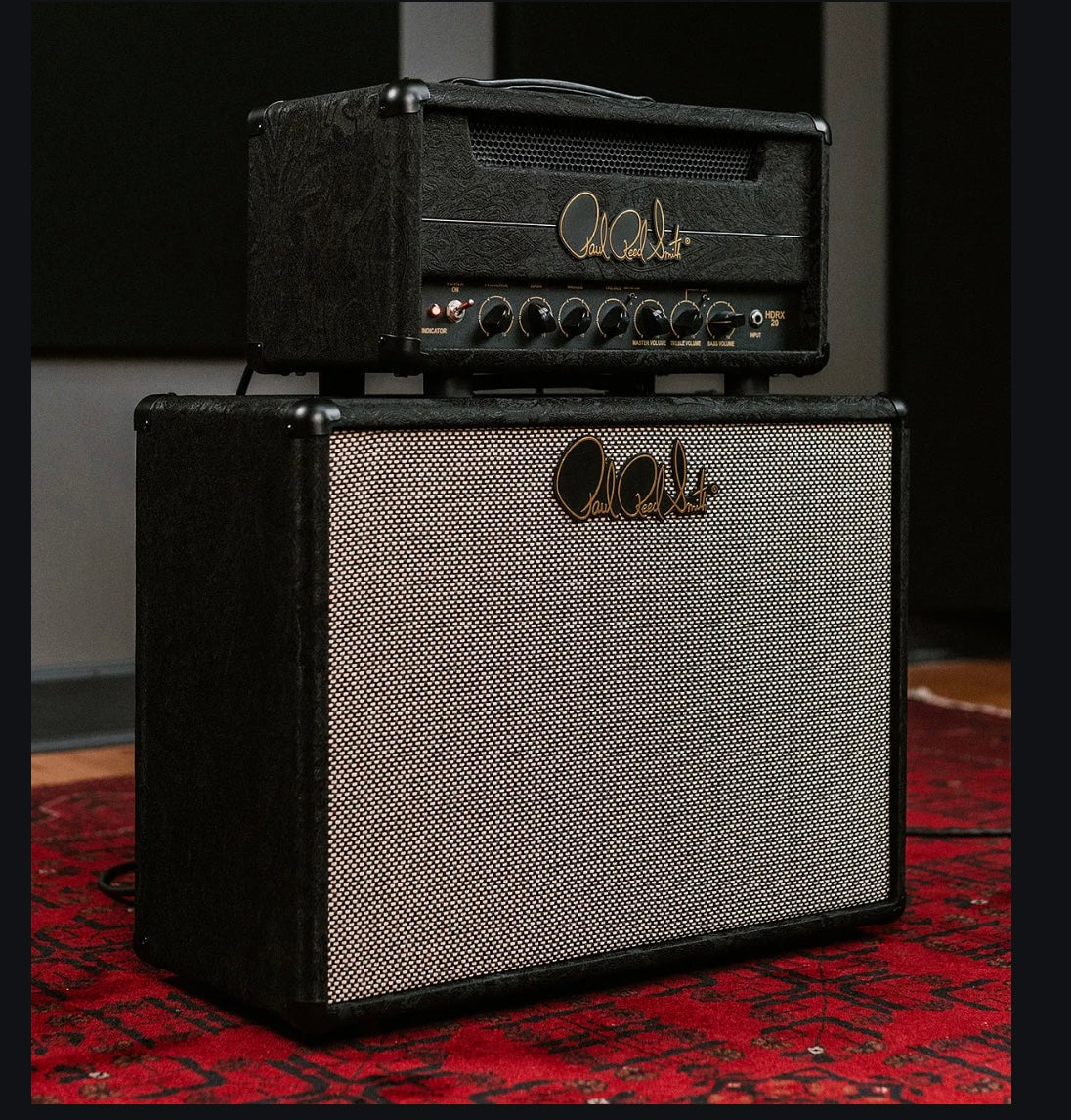 PRS HDRX 20 20W Guitar Amp Head Limited Edition - Black Paisley