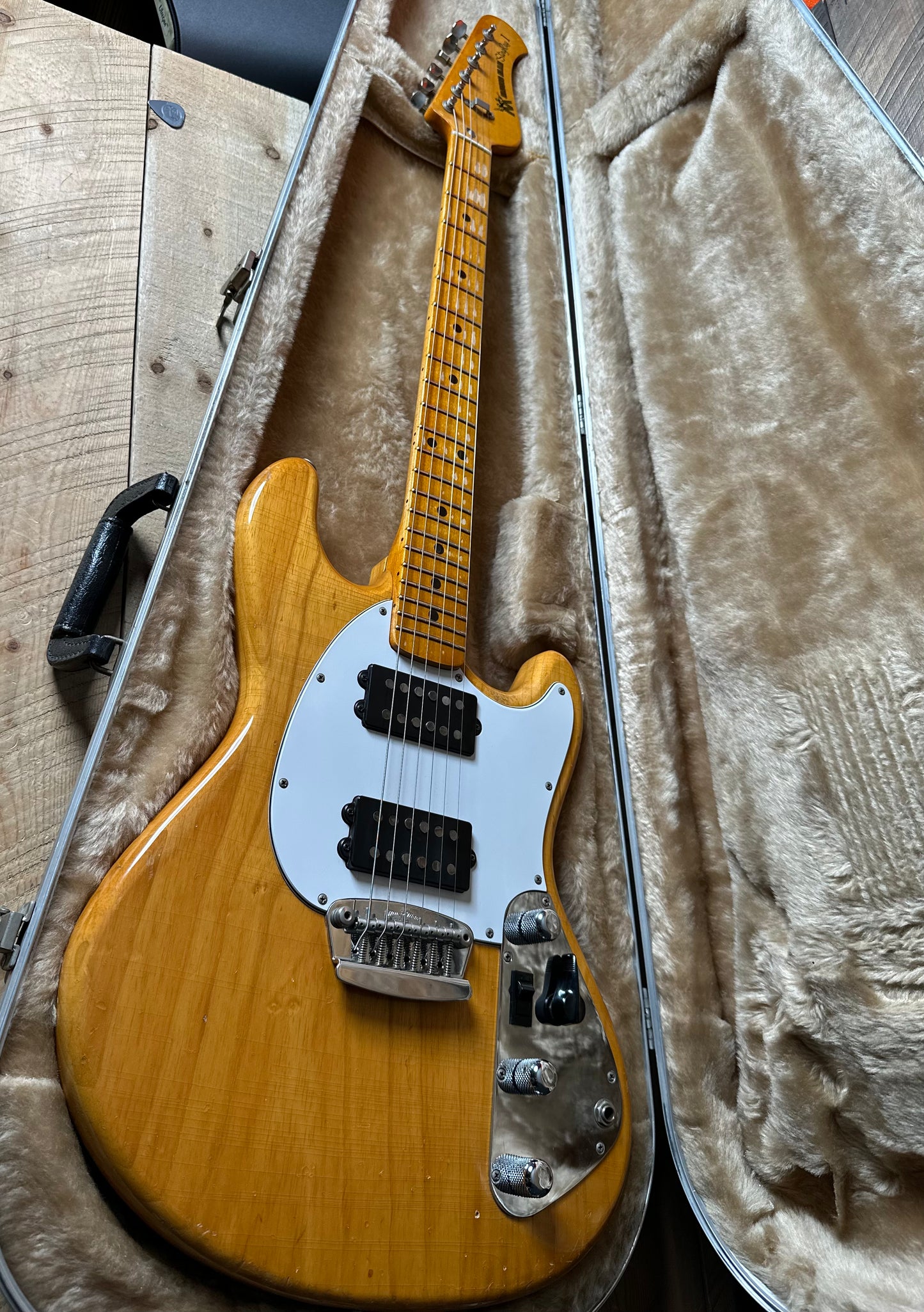 Vintage 1976 Music Man Stingray 1  Featured On RiffsandBeards!! - Natural