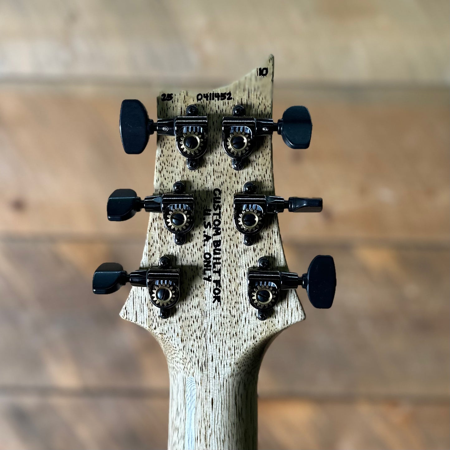 PRS Wood Library Custom 24 Flame Top  Brazilian Rosewood Fretboard!  - Aquamarine 411452