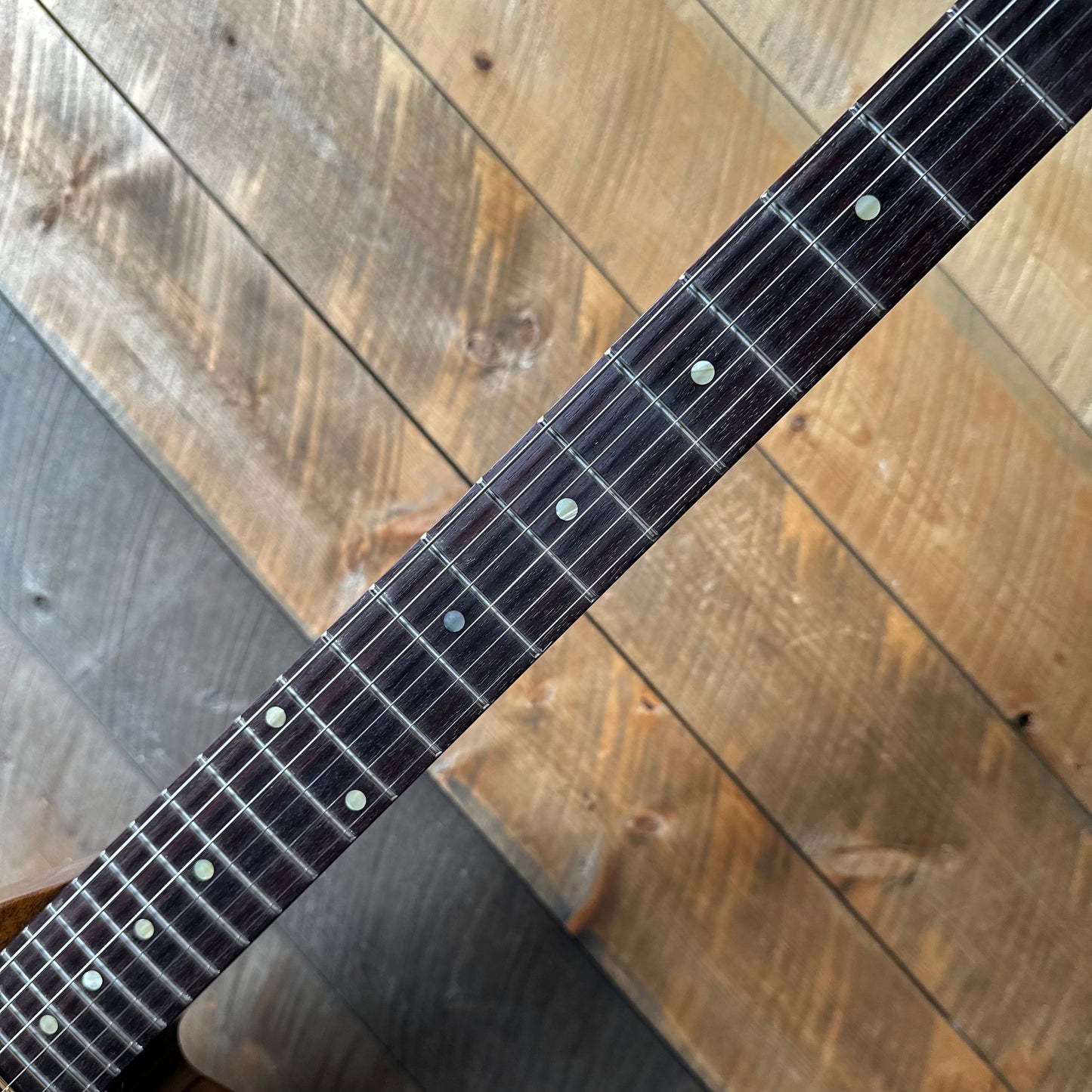 Gibson Custom Shop 1957 Mahogany Moderne Reissue - Antique Natural VOS