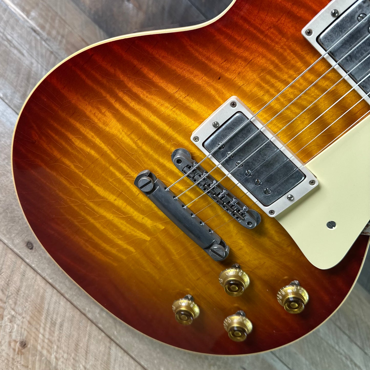 Gibson Custom Shop Murphy Lab 1959 Les Paul Standard Ultra Light Aged - Sunrise Teaburst 953012