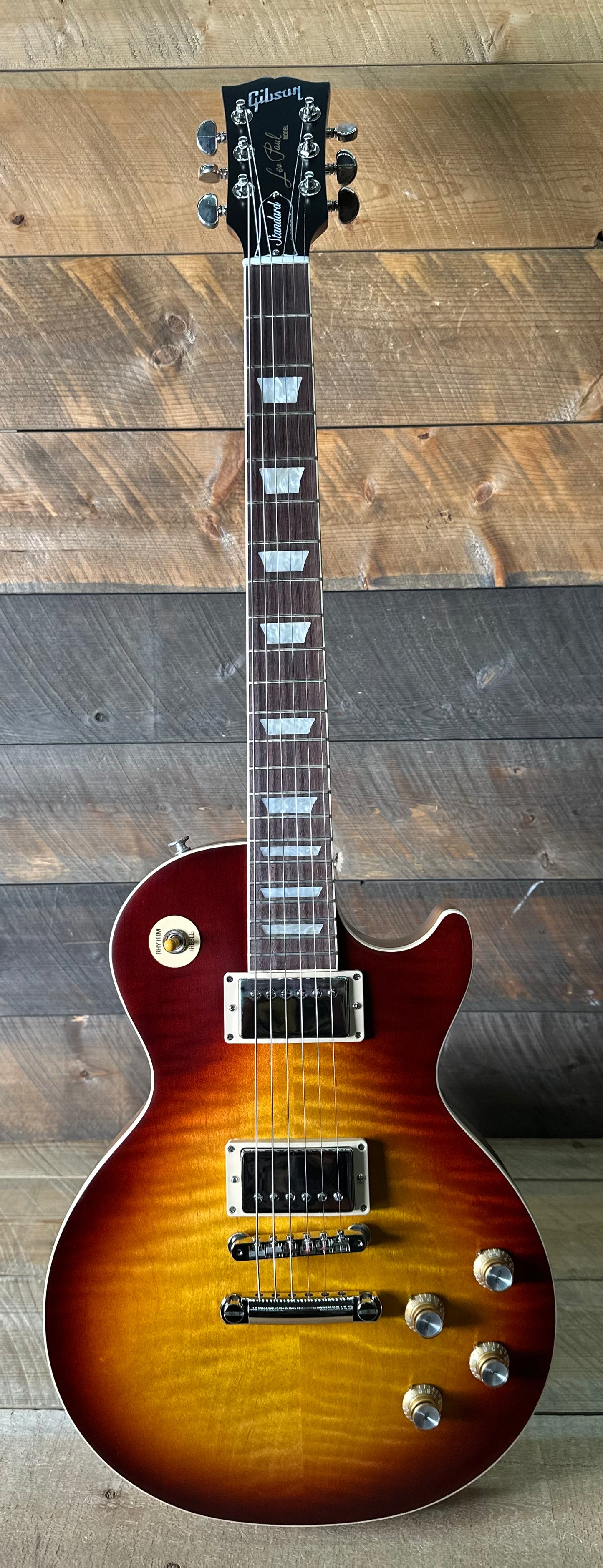 Gibson Les Paul Standard 60s Faded - Faded Dark Bourbon Burst  215550147