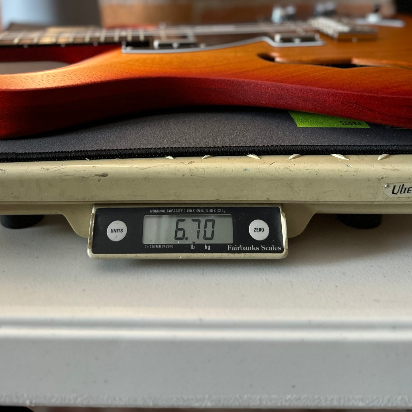PRS S2 Vela Semi-Hollow HHT Quimper Edition – McCarty Sunburst Satin Nitro USA Electric Guitar S2089045