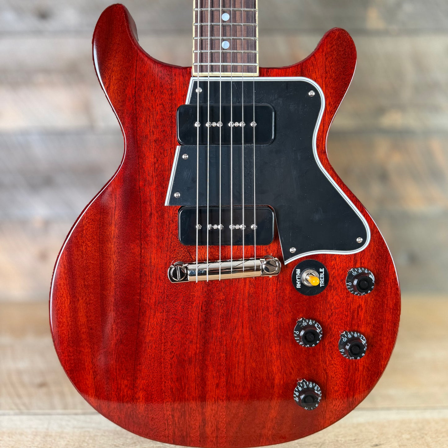 Epiphone Inspired By Gibson Custom 1960 Les Paul Special DC - Cherry Red 26011521859