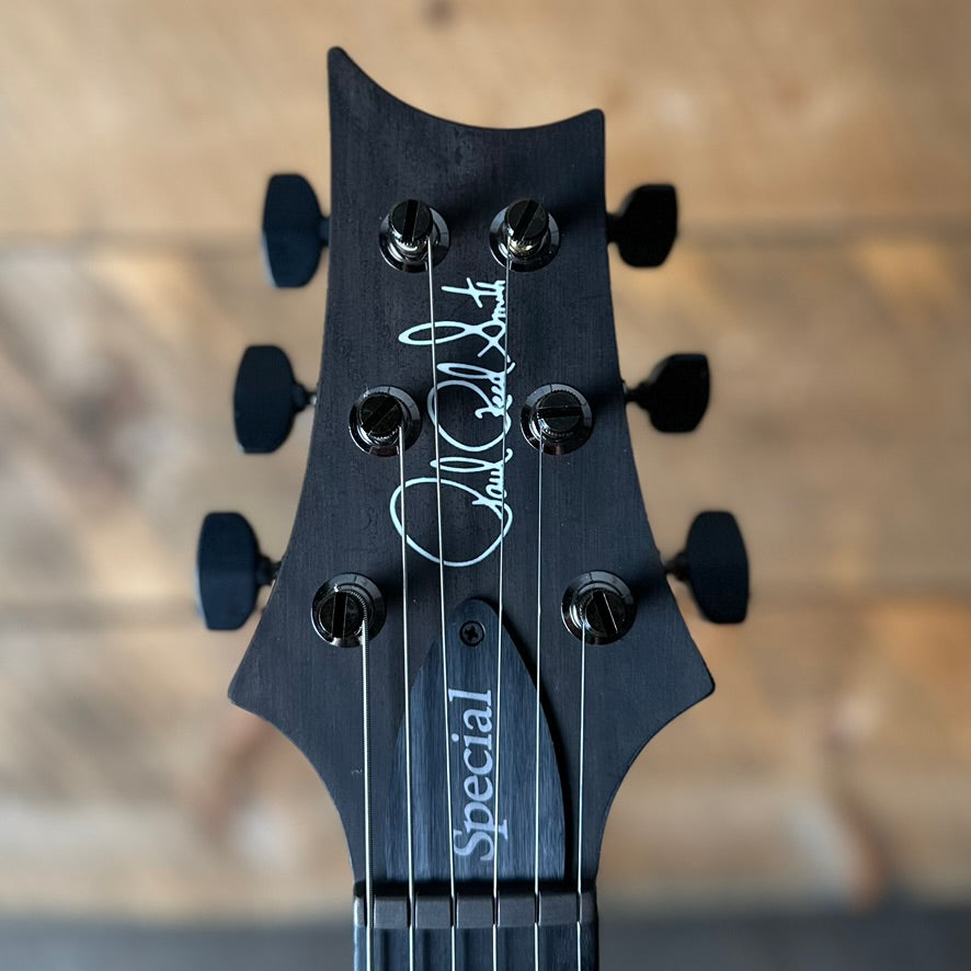 PRS Wood Library Special Semi-Hollow Artist Grade Top - Teal Black With Natural Back