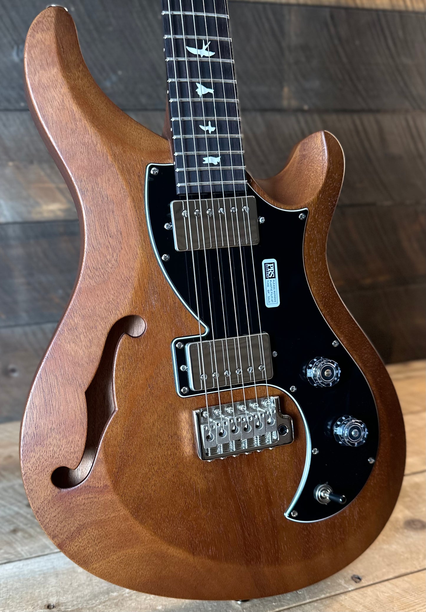 PRS S2 Vela Semi-Hollow HHT Quimper Edition – Walnut Satin Nitro USA Electric Guitar S2089047