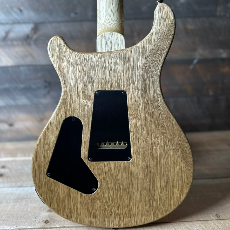 PRS Wood Library Custom 24 Blue Fade 10 Top Brazilian Rosewood Fretboard 58/15lt Korina Back 411447