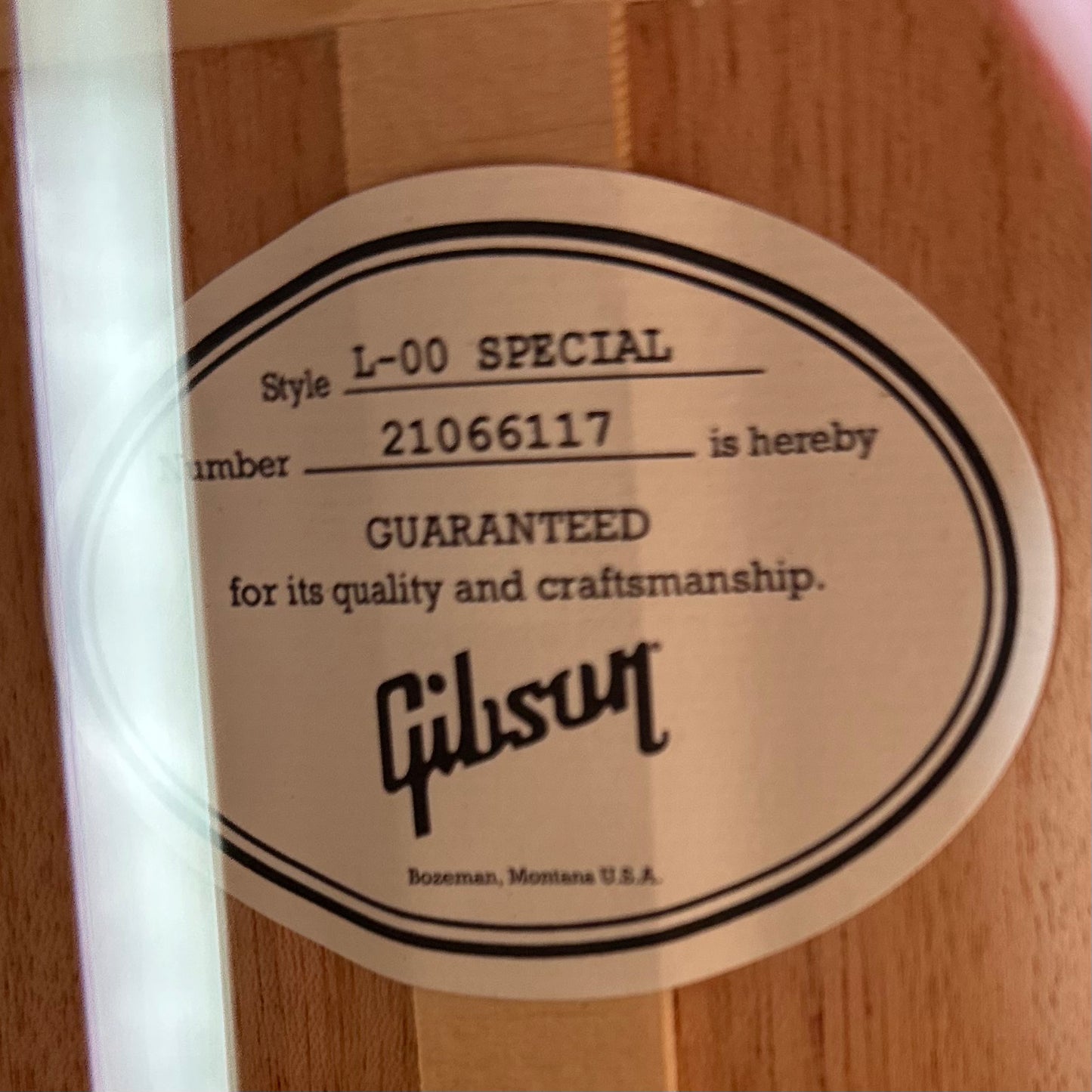 Gibson L-00 Special - Satin Wine Red 21066117
